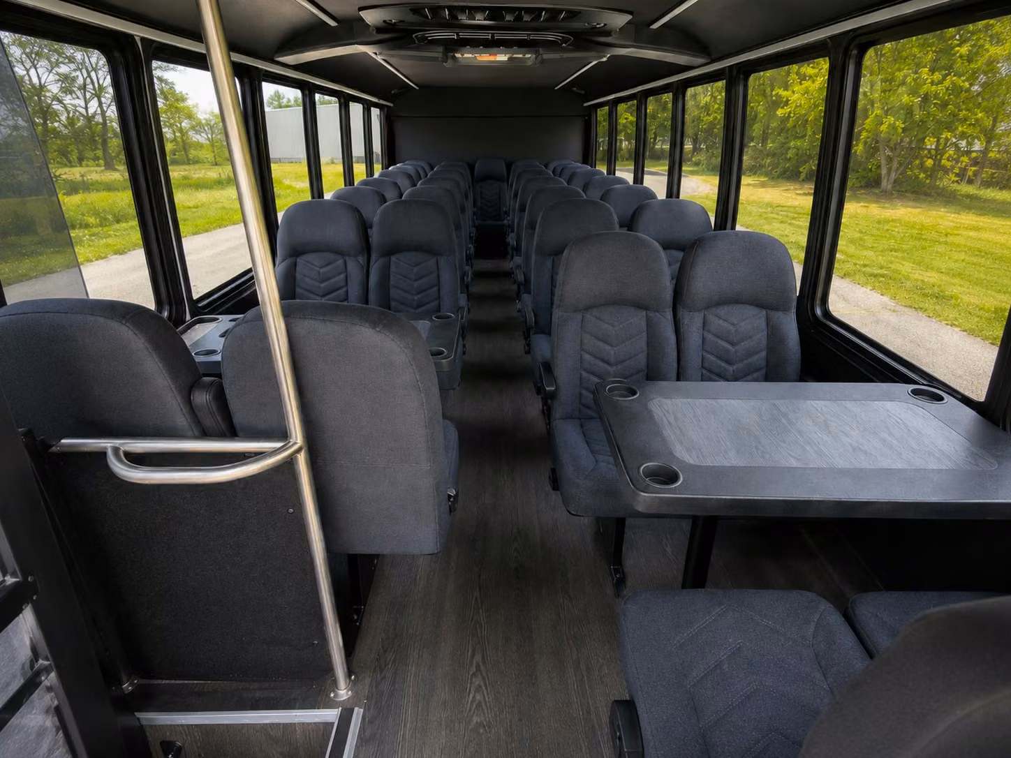 20 passenger minibus inside