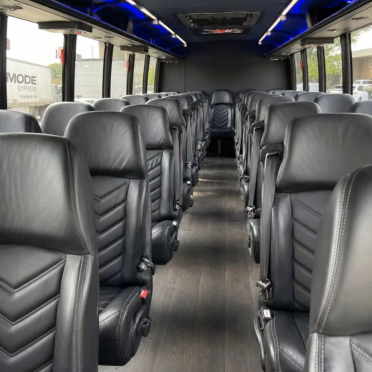 35 passenger minibus inside