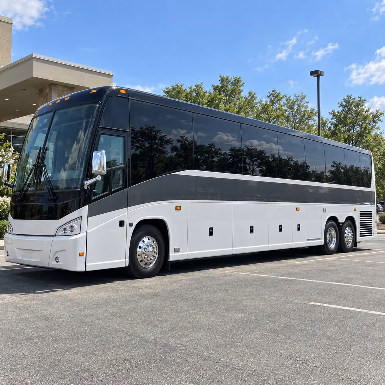 56 passenger charter bus