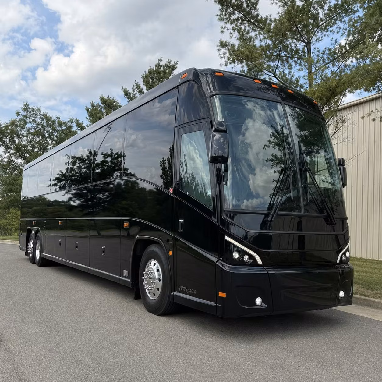 base transportation and dod compliant bus rentals near lincoln