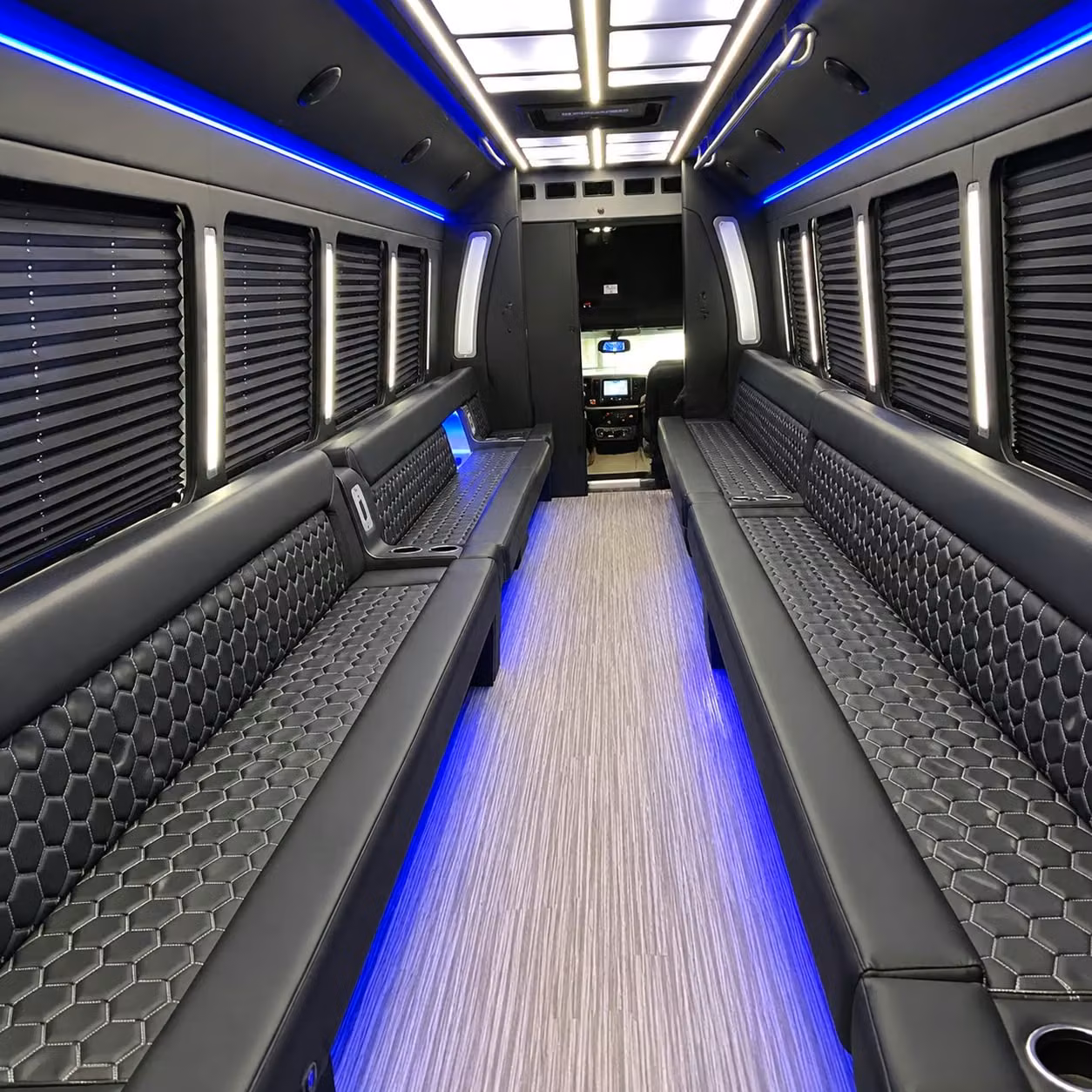 party bus interior