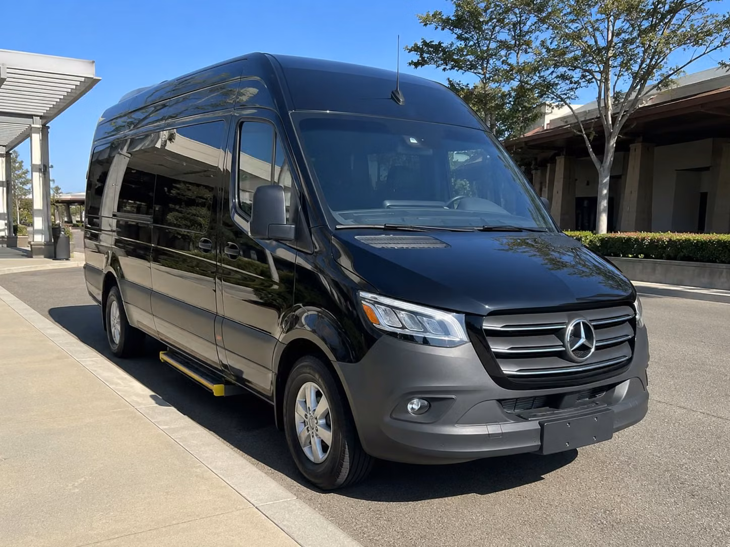 sprinter van with driver